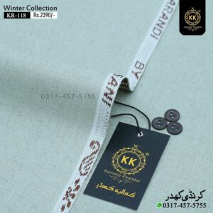 KR-118 Karandi Khaddar Winter 2025-26