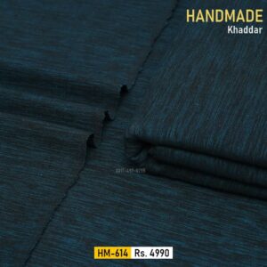 The yarn of Kamalia Handmade Khaddi Khaddar is prepared through the traditional Charkha-spinning process, every thread carries the natural irregularities and individuality that make handmade fabric different from mass-produced machine-made cloth.