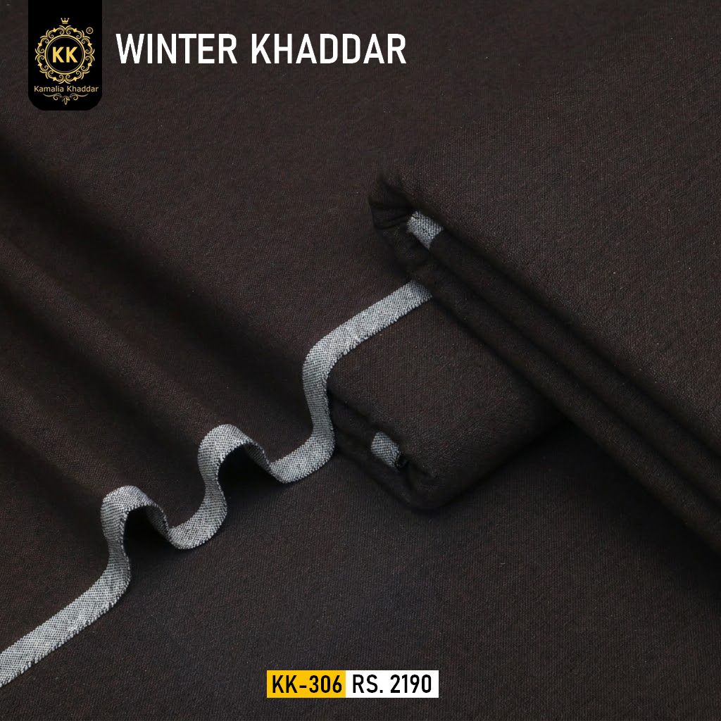 KK-306 Kamalia Khaddar Winter Heritage Khaddi Khaddar Introducing the Kamalia Khaddar Heritage Khadi Khaddar Collection 2026–2027 — our timeless starting-range winter fabric, created for those who appreciate authentic Khadi craftsmanship, natural comfort and classic Pakistani textile tradition.
