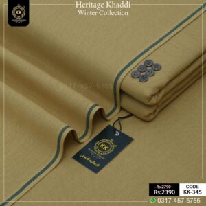 Kamalia Khaddar Heritage Khadi Winter Khaddar 2025-2026 has been launched. With at the most affordable prices, this latest collection is made with natural fabric known for its warmth, durability, and incredibly soft feel that’s perfect for your skin during the colder months.