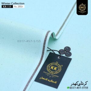 Kamalia Khaddar's new collection Karandi Khaddar is an excellent option for those seeking a comfortable, warm, and lightweight fabric for their winter clothing. Its softness and breathability make it ideal for cold winter season.