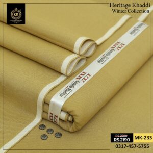 KAMALIA KHADDAR Single Goli Double TaanaBaana lightweight & soft for cold winter season – It’s warm and human-skin-friendly fabric. Its perfect during these cold foggy days of winter season 2023.