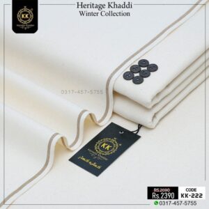 KK-222 Heritage Khadi Winter Khaddar