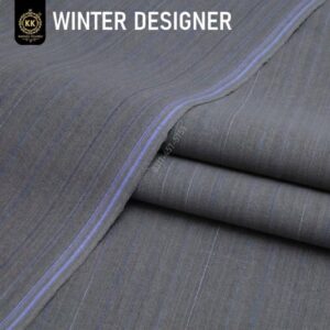 Kamalia Khaddar Fancy Designer Khaddar Winter Collection 2026 has been launched. There are white lines in this fancy grey Khaddar Suit. This Kamalia Khaddar Winter suit is ideal for Eid, and other festivals in this winter 2026-27.