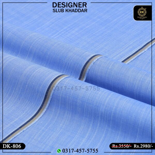 DK-806 Designer Slub Khaddar Summer 2024