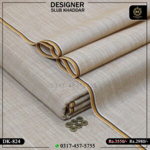 DK-824 Designer Slub Khaddar Summer 2024