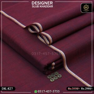 DK-827 Designer Slub Khaddar Summer 2024