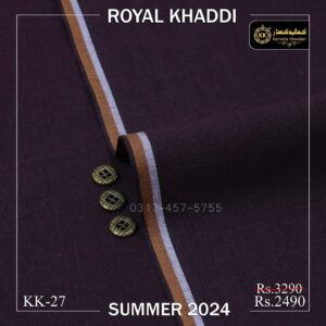 KK-27 Royal Khaddi Summer Khaddar