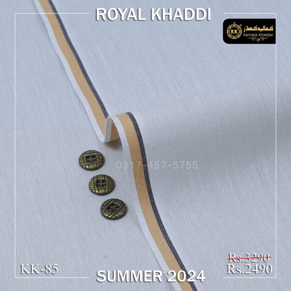 KK-85 Royal Khaddi Summer Khaddar