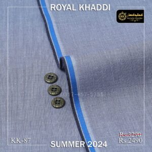 KK-87 Royal Khaddi Summer Khaddar