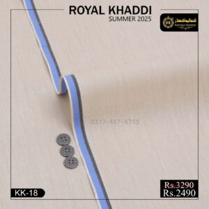 KK-18 Royal Khaddi Summer Khaddar