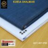 KK-620 Designer Premium Khaddar Kurta With White Shalwar