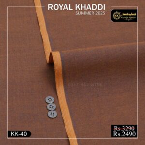 KK-40 Royal Khaddi Summer Khaddar