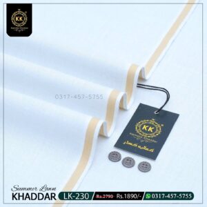 LK-230 Summer Lawn Khadi Khaddar
