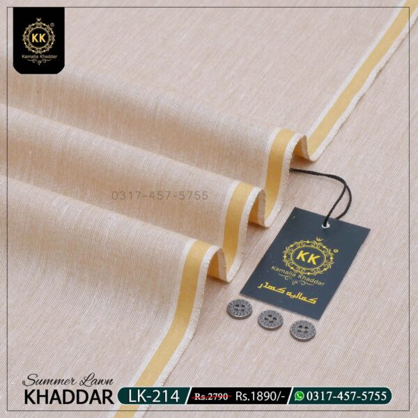 LK-214 Summer Lawn Khadi Khaddar