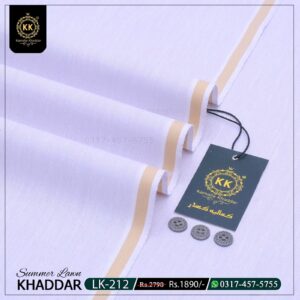 LK-212 Summer Lawn Khadi Khaddar