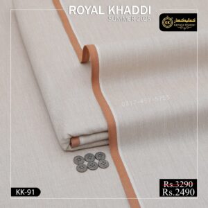 KK-91 Royal Khaddi Summer Khaddar