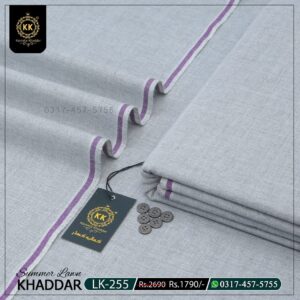 LK-255 Summer Lawn Khadi Khaddar 2025