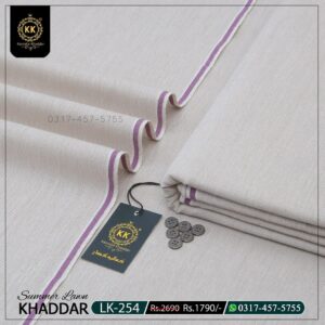 LK-254 Summer Lawn Khadi Khaddar 2025