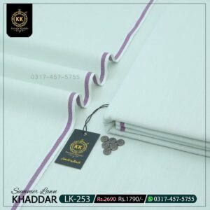 LK-253 Summer Lawn Khadi Khaddar 2025