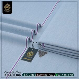 LK-250 Summer Lawn Khadi Khaddar 2025