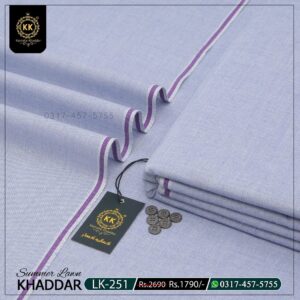 LK-251 Summer Lawn Khadi Khaddar 2025