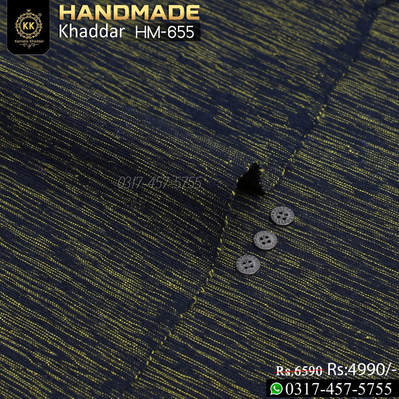 Winter Handicraft Series: HM-655 Handmade Khaddar 2025 Winter Handicraft Series: HM-655 Handmade Khaddar 2025