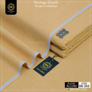 KK-303 Heritage Khaddi Winter Collection 2025-26