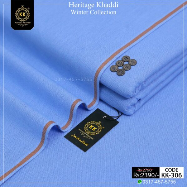 KK-306 Heritage Khaddi Winter Collection 2025-26