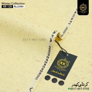 KR-126 Karandi Khaddar Winter Collection