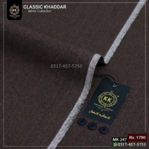 Introducing the Kamalia Khaddar Classic Khadi Khaddar Collection 2026–2027 — our timeless starting-range winter fabric, created for those who appreciate authentic Khadi craftsmanship, natural comfort and classic Pakistani textile tradition.
