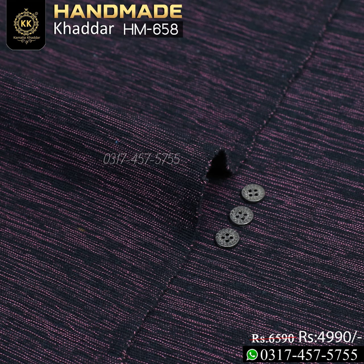 Winter Handicraft Series: HM-658 Handmade Khaddar 2025 Winter Handicraft Series: HM-658 Handmade Khaddar 2025