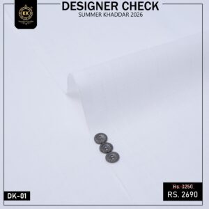 Kamalia Khaddar is known for commitment to high-quality, sustainable, and eco-friendly fabrics, so.here comes another collection. We have officially launched our Check Designer Summer Collection 2026, bringing a fresh wave of vibrant, organic options to the fashion world. This is best option for Men Shalwar Kameez Designer for Eid, or Shalwar Kameez Designs For Men For Wedding in Pakistan.