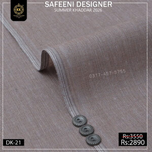 Kamalia Khaddar is known for commitment to high-quality, sustainable, and eco-friendly fabrics, so.here comes another collection. We have officially launched our Check Designer Summer Collection 2026, bringing a fresh wave of vibrant, organic options to the fashion world. This is best option for Men Shalwar Kameez Designer for Eid, or Shalwar Kameez Designs For Men For Wedding in Pakistan.