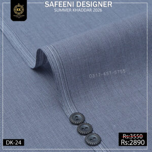 Kamalia Khaddar is known for commitment to high-quality, sustainable, and eco-friendly fabrics, so.here comes another collection. We have officially launched our Check Designer Summer Collection 2026, bringing a fresh wave of vibrant, organic options to the fashion world. This is best option for Men Shalwar Kameez Designer for Eid, or Shalwar Kameez Designs For Men For Wedding in Pakistan.